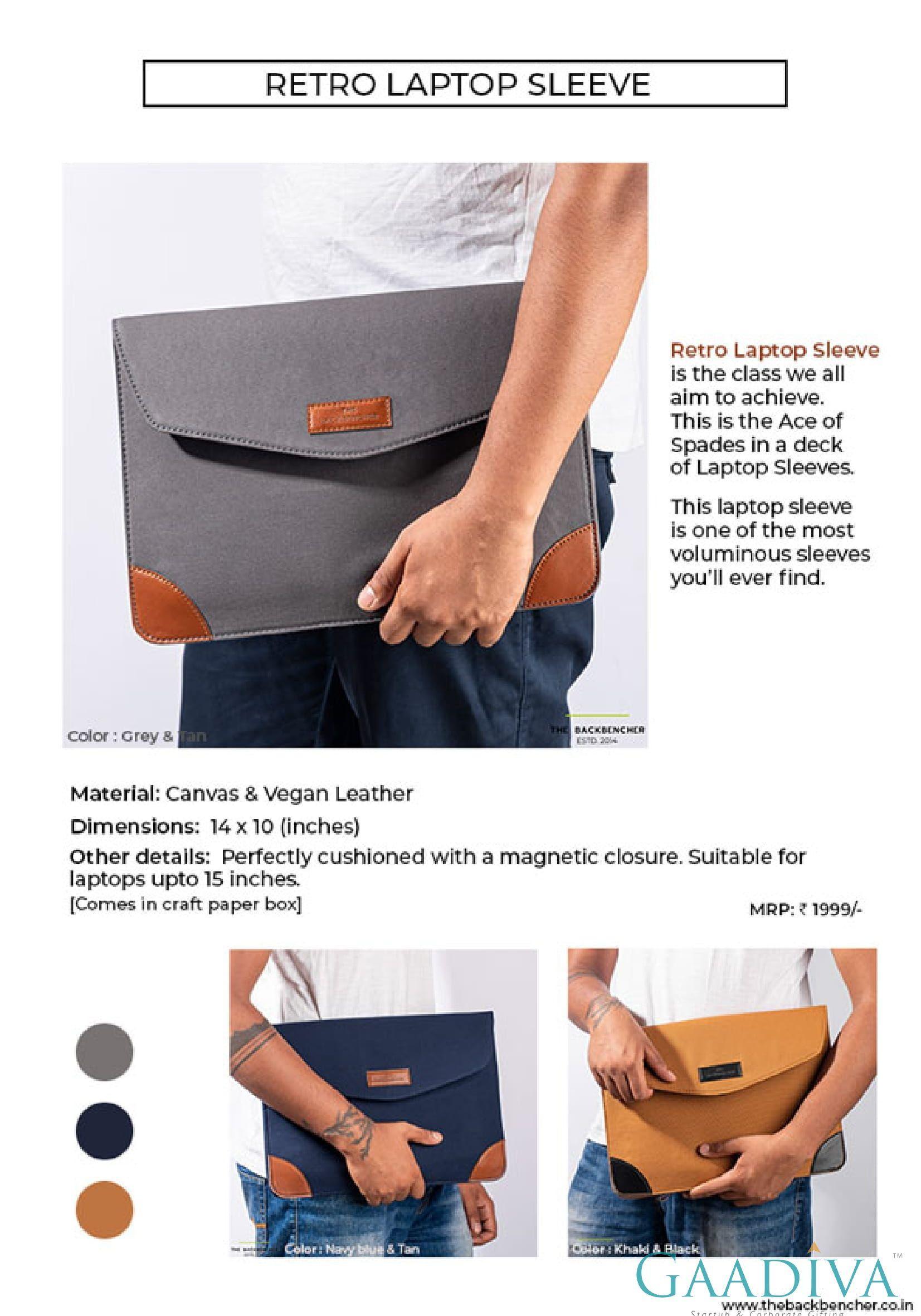 Retro Laptop Sleevs Gaadiva